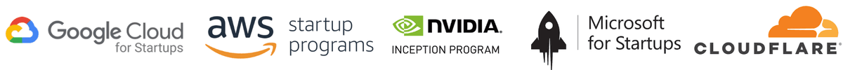 Backed by Google Cloud, AWS, NVIDIA, Microsoft, and Cloudflare